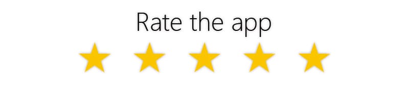 Rate the app