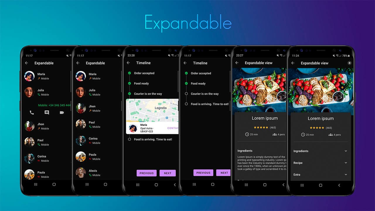 Material Design Components - UI/UX