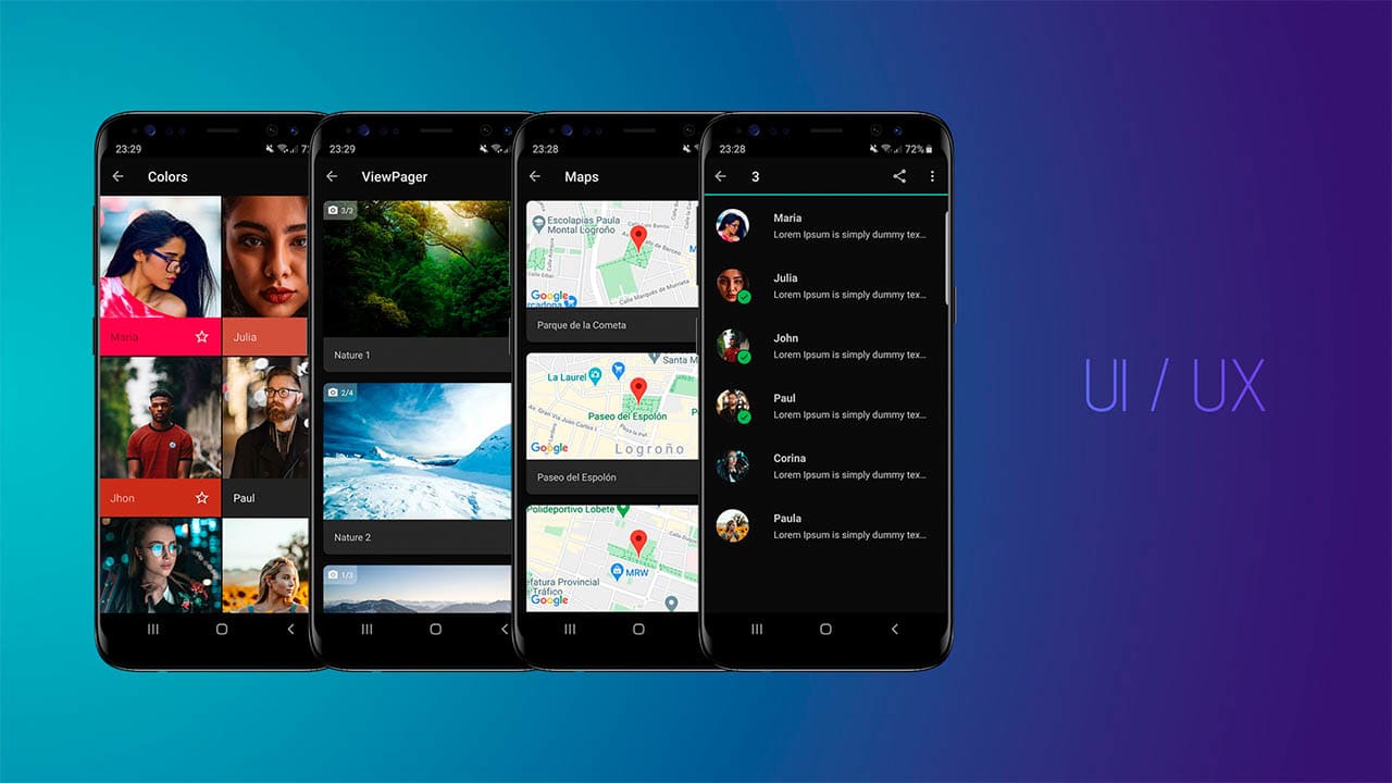 Material Design Components - UI/UX