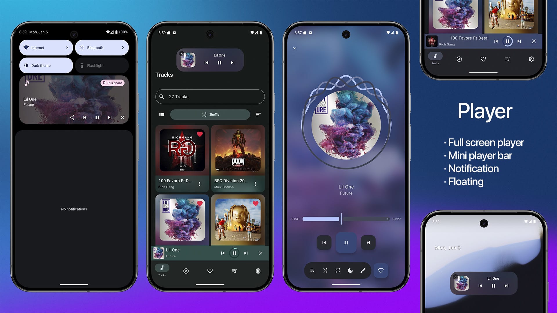 Music player | Android | Jetpack Compose