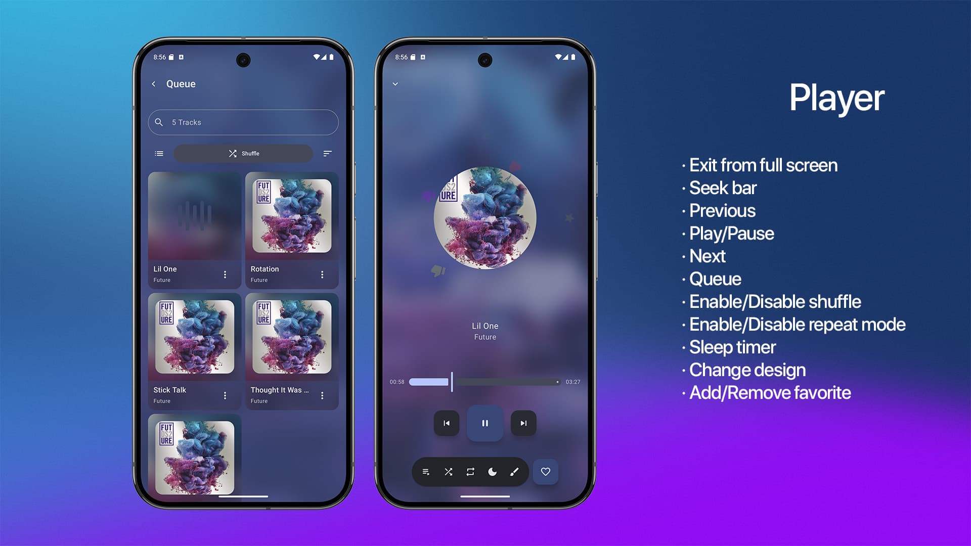 Music player | Android | Jetpack Compose