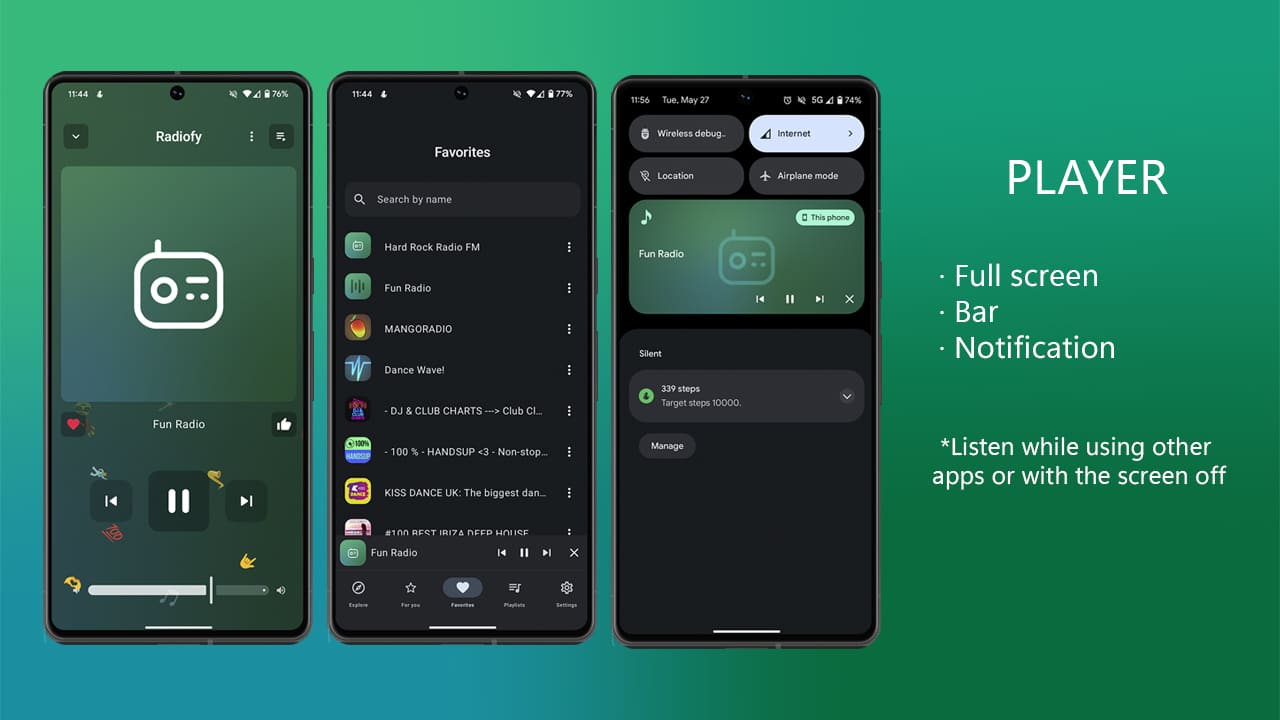 Radiofy - Online Radio Streaming App for Android | Kotlin & Jetpack Compose