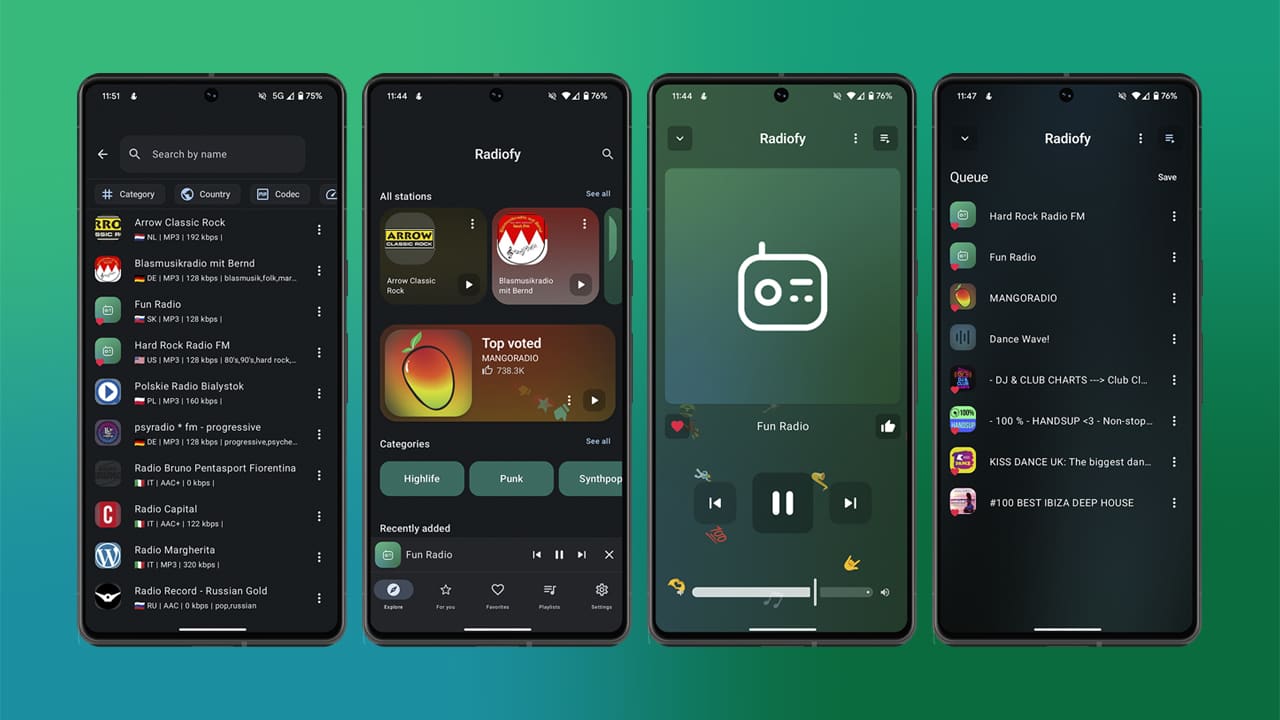 Radiofy - Online Radio Streaming App for Android | Kotlin & Jetpack Compose
