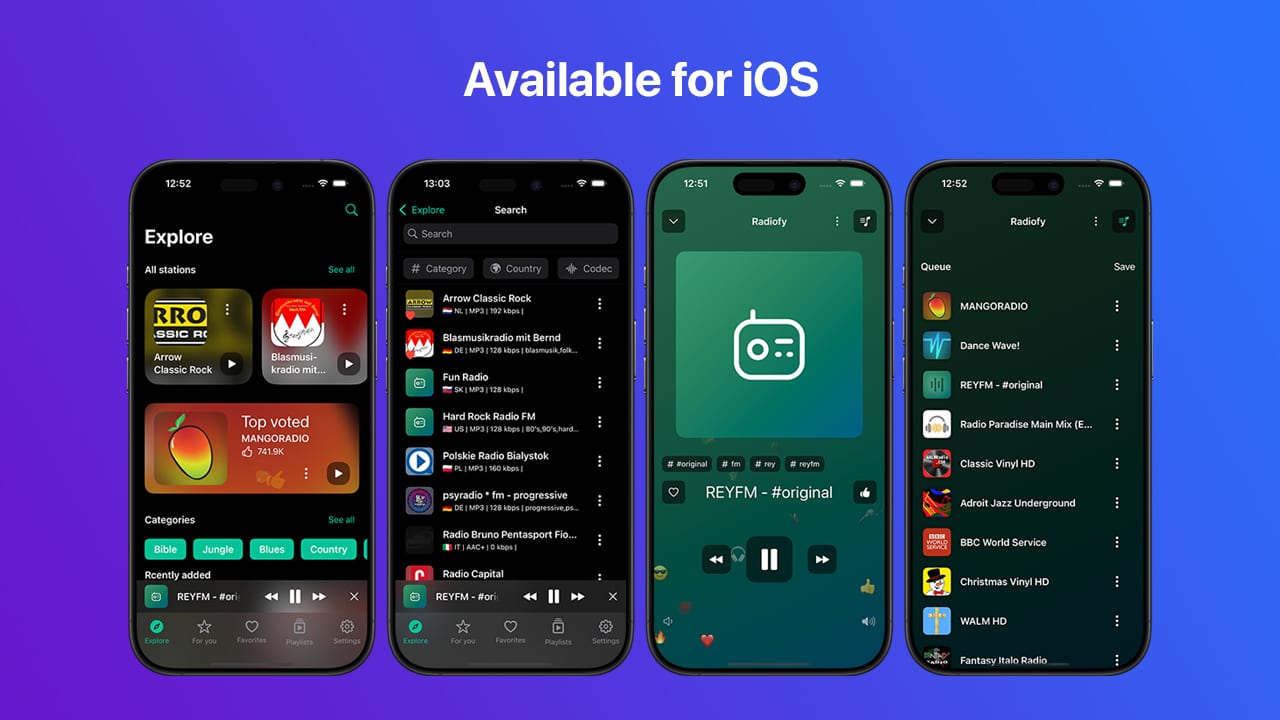 Radiofy - Online Radio Streaming App for Android | Kotlin & Jetpack Compose
