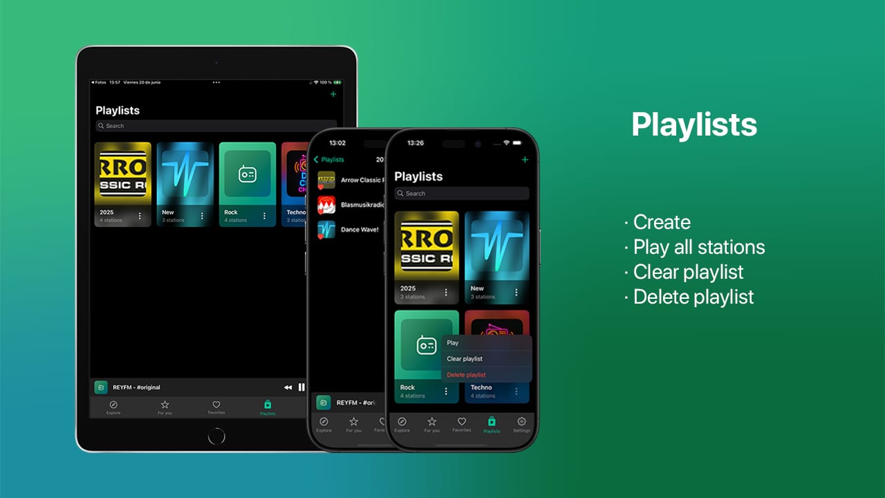 “Playlists”